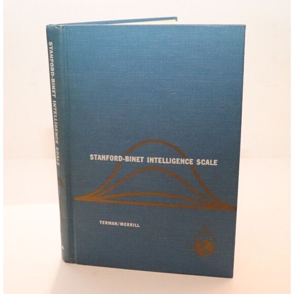 Stanford Binet Intelligence Scale 1960 Vintage IQ‎ Test Hardcover Book - Picture 1 of 6
